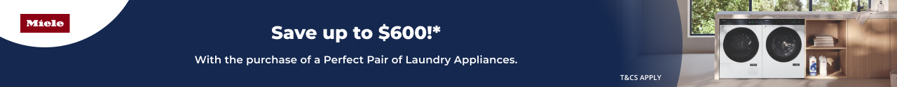Miele Laundry Perfect Pair Offer