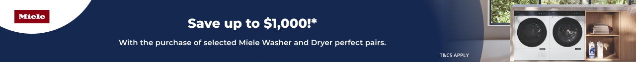 Miele Laundry Perfect Pair Offer