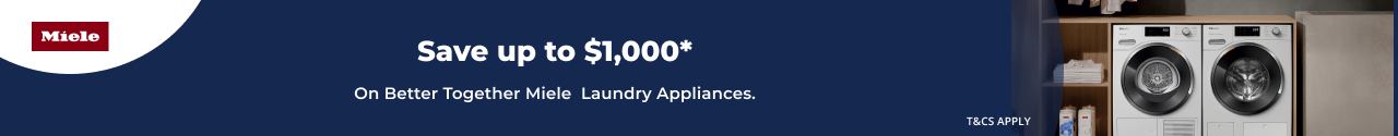 Purchase Better Together Miele Laundry Appliances and Save up to $1,000