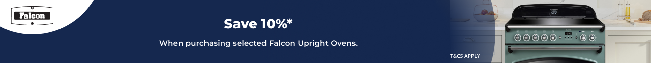 Save 10% on selected Falcon Induction Freestanding Ovens