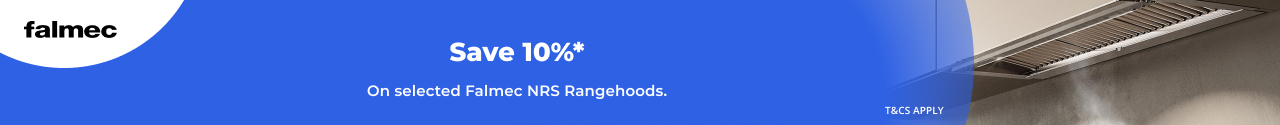 Save 10% on selected Falmec NRS Rangehoods