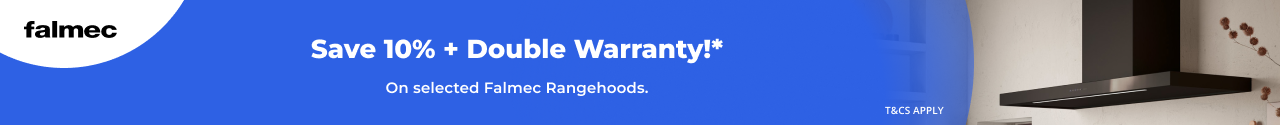 Save 10% plus Double your Warranty with Falmec