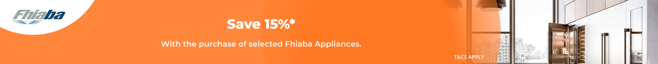 Save 15% on Fhiaba Appliances