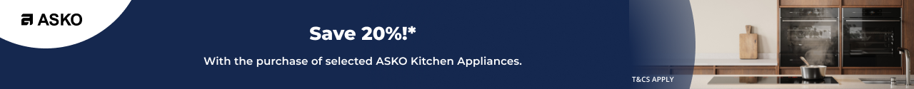 Save 20% on Selected ASKO Kitchen Appliances