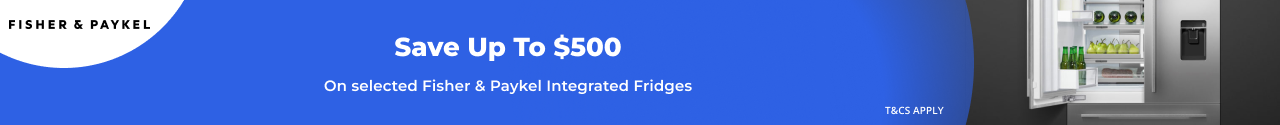 Save $500 on Selected Integrated Fridges with Fisher & Paykel