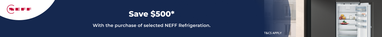 Save $500 on selected NEFF Refrigeration