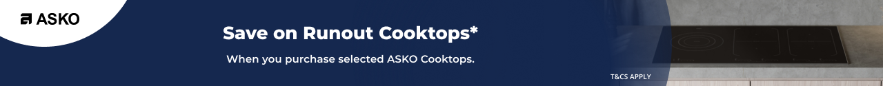 Save on Runout ASKO Induction Cooktops