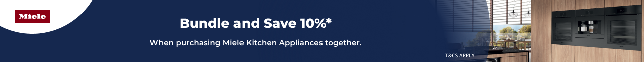 Save up to 10% on Miele Appliance Packages