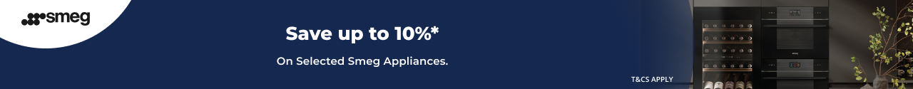 Save up to 10% on selected Smeg Appliances