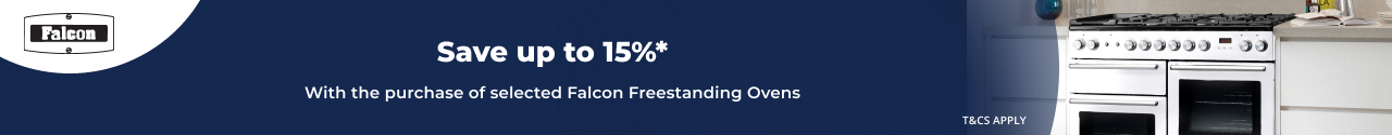 Save up to 15% on selected Falcon Freestanding Ovens