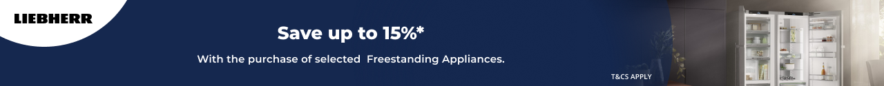 Save up to 15% on selected Liebherr