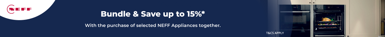 Save up to 15% on selected NEFF Appliance Packages