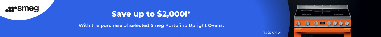 Save up to $2,000 on selected Smeg Portofino Freestanding Cookers