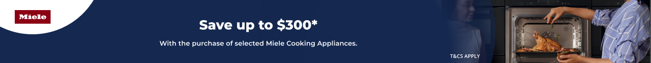 Save up to $300 on selected Miele Kitchen Appliances