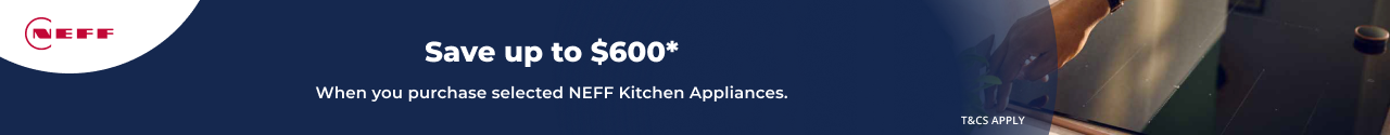 Save up to $600 on selected NEFF Kitchen Appliances