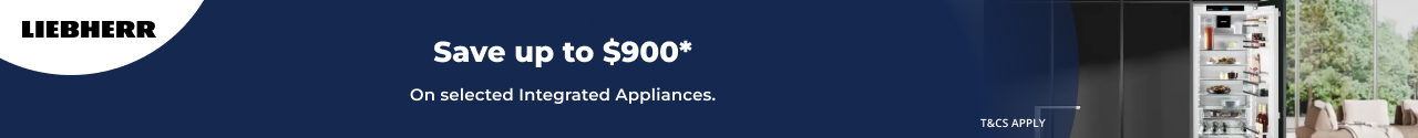 Save up to $900 on selected Liebherr Integrated Appliances