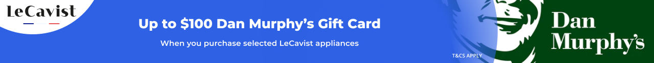 Up to $100 Dan Murphy's Gift Card with LeCavist