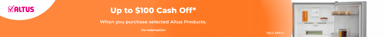 Up to $100 Instant Cash Off with Altus