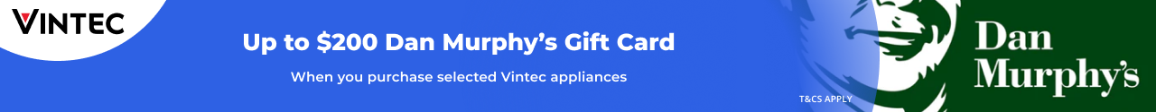 Up to $200 Dan Murphy's Gift Card with Vintec