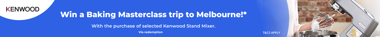 ​Win a Baking Masterclass in Melbourne with Kenwood