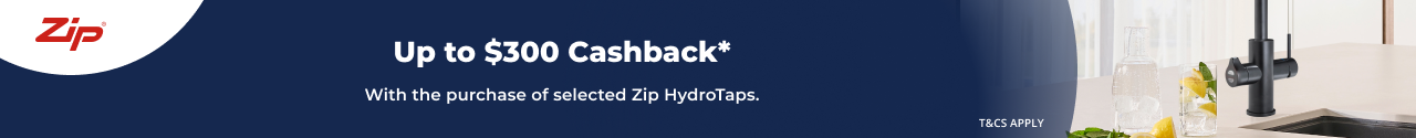 Zip Water Boxing Day Up to $300 Cashback Offer