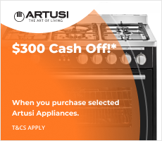 $300 instant Cash Off Selected Artusi