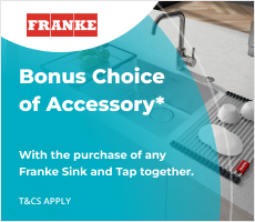 Bonus with Franke Sinks and Taps