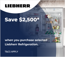 Save $2,500 on selected Liebherr